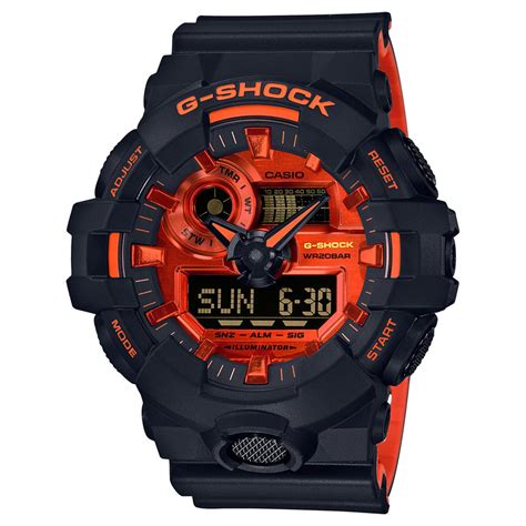 casio g-shock black-orange watch replica|g shock watches digital black.